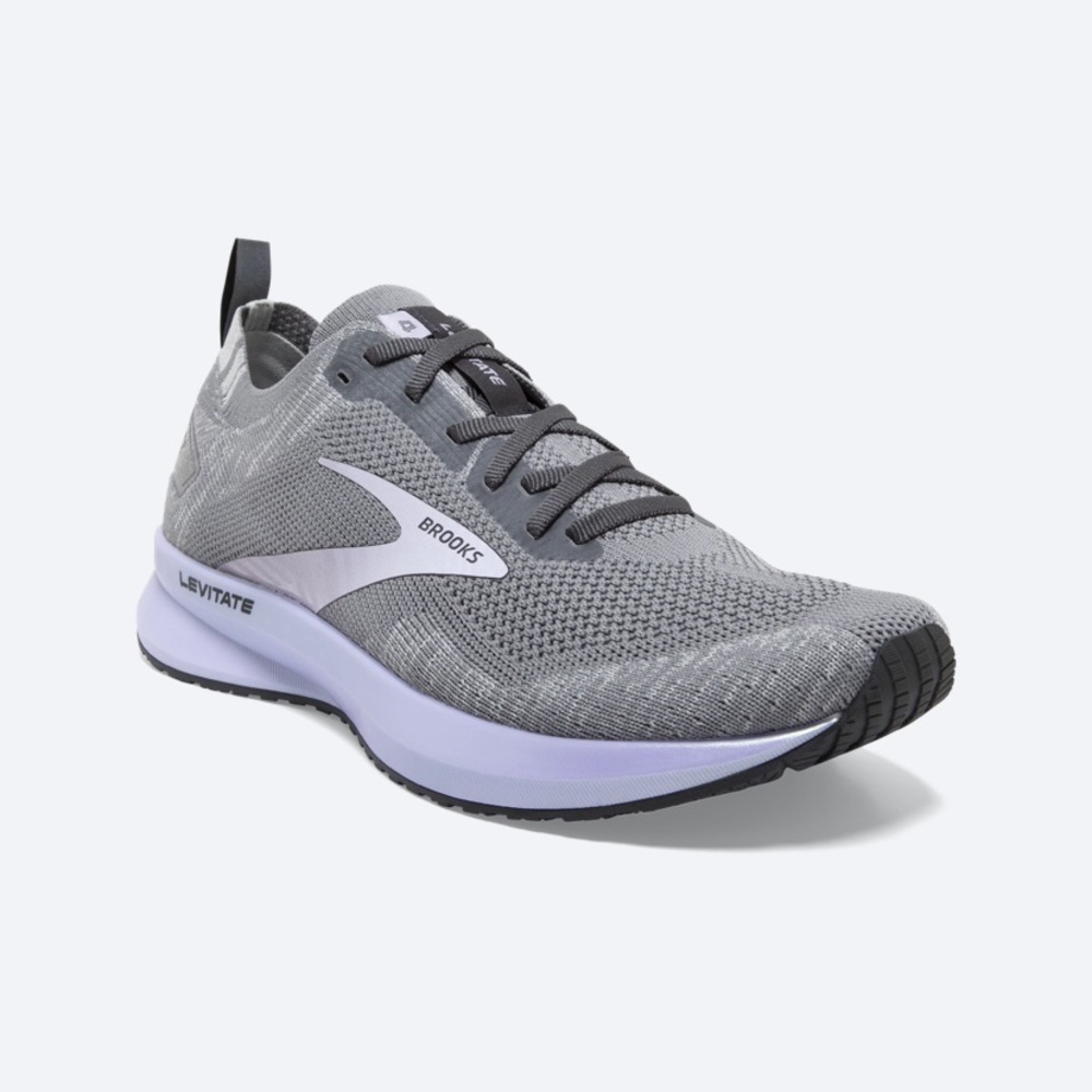 Brooks running shoes, size 7.5 purple/grey